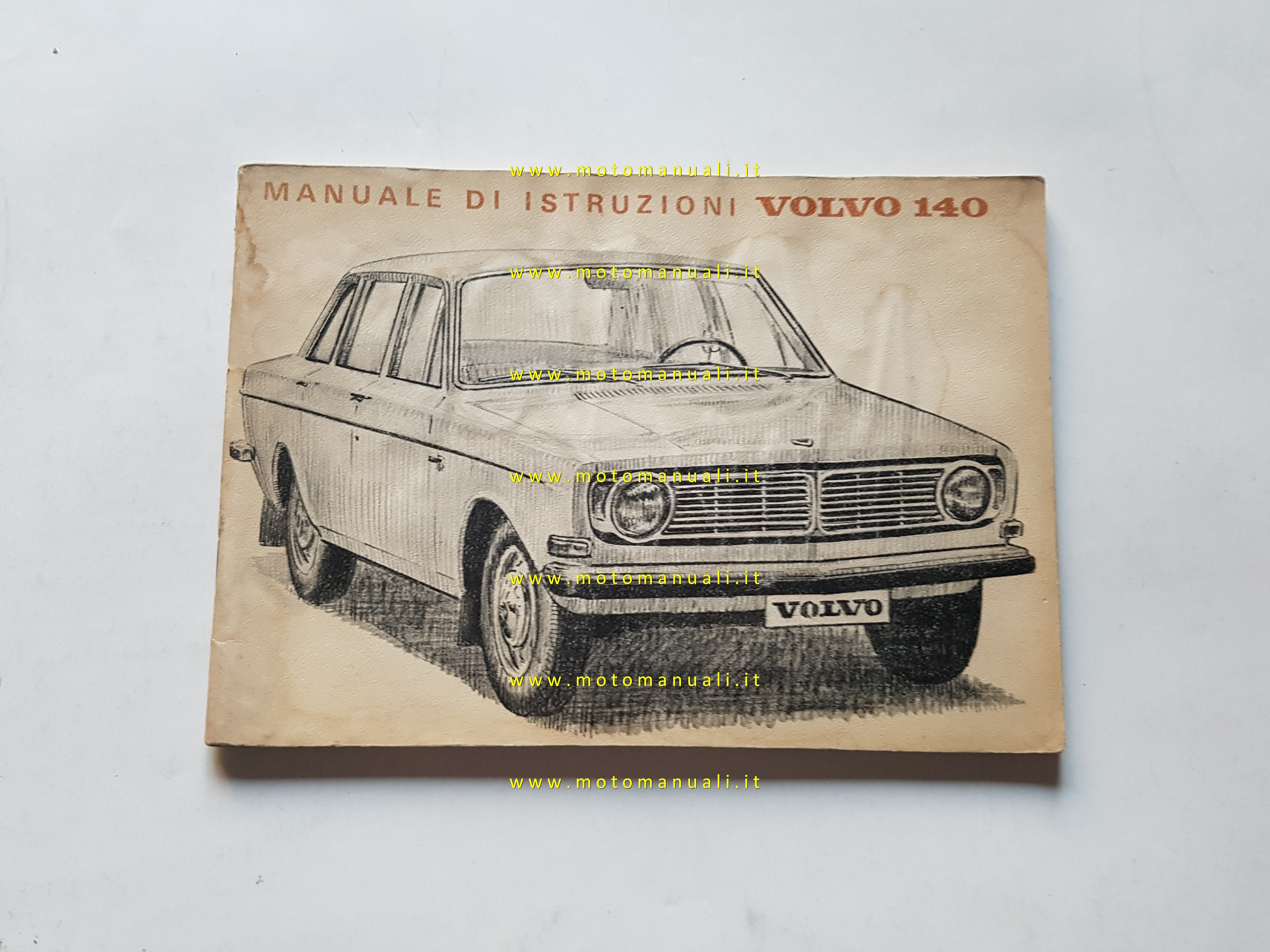 Volvo 140 1967 manuale uso manutenzione libretto istruzioni italiano originale