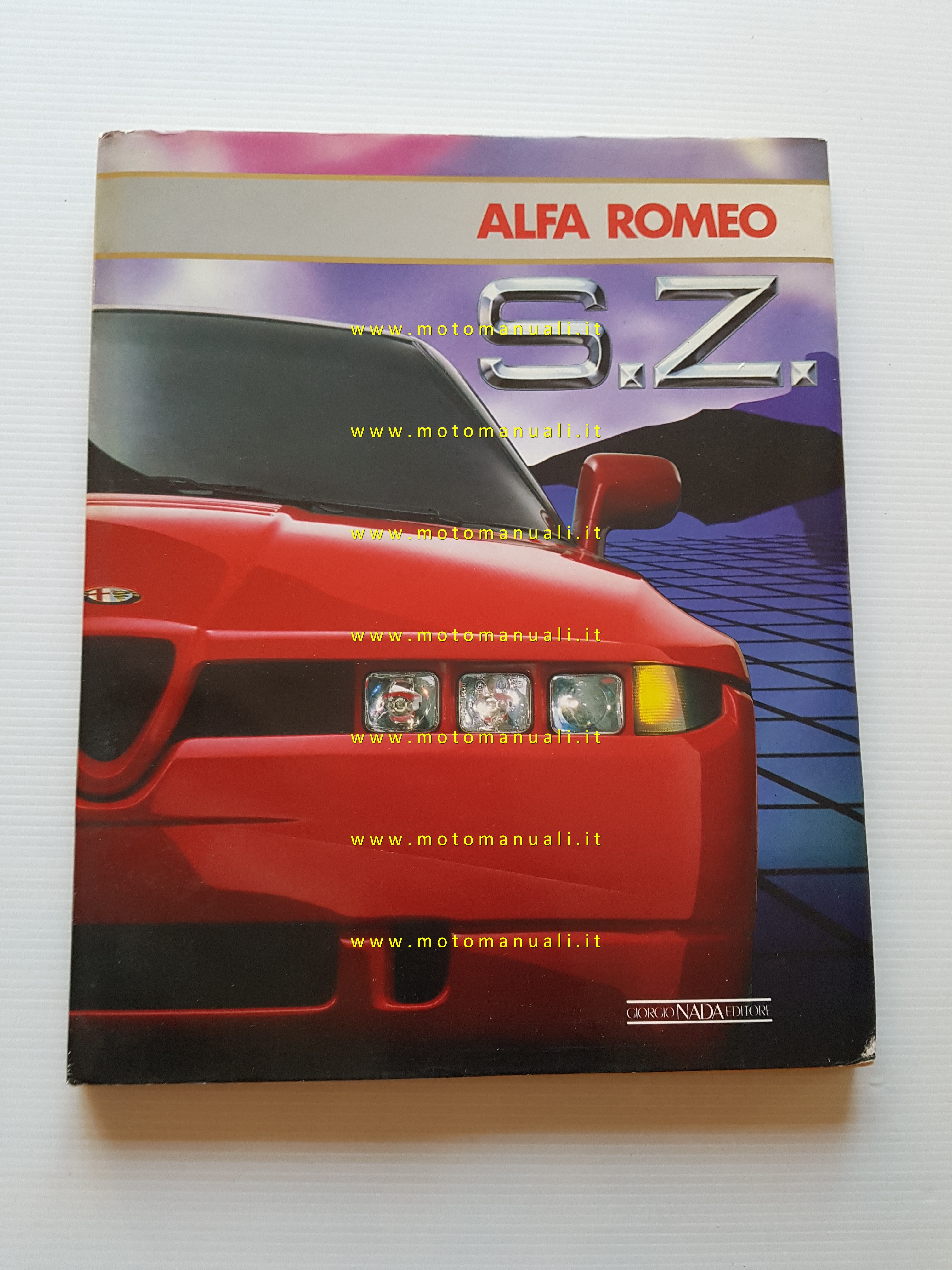 Alfa Romeo SZ - Roberto Piatti - 1989 Nada Editore - libro auto