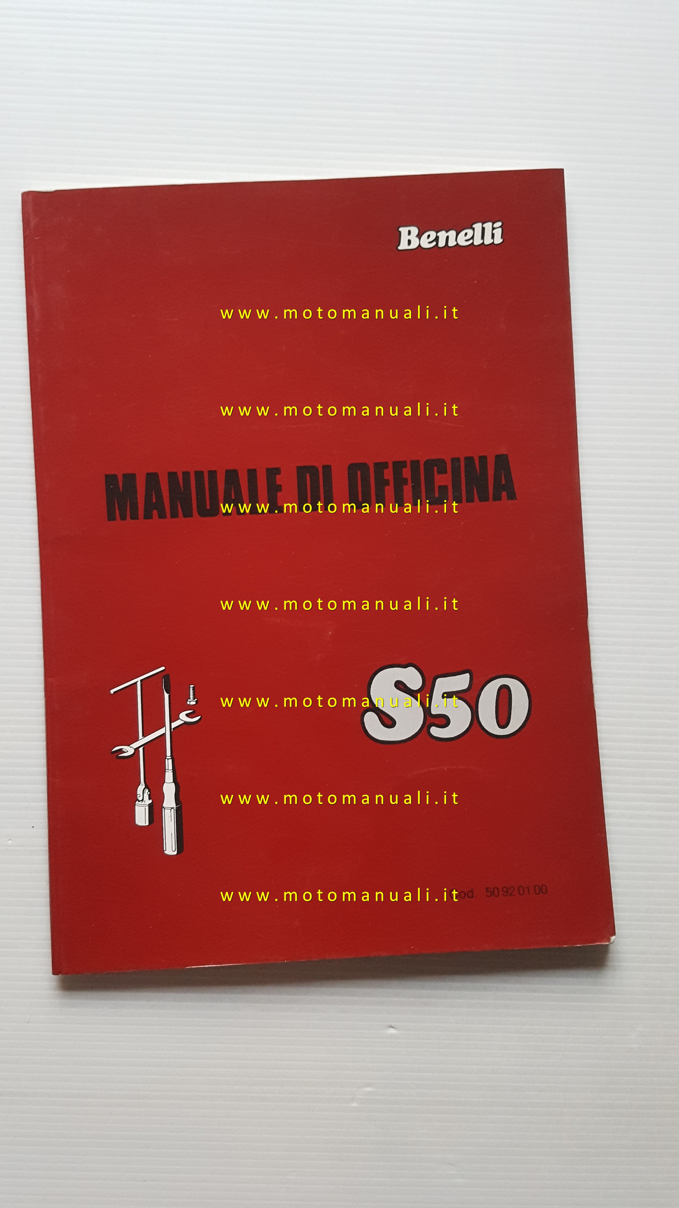 Benelli S 50 Scooter 1981 manuale officina originale genuine workshop manual