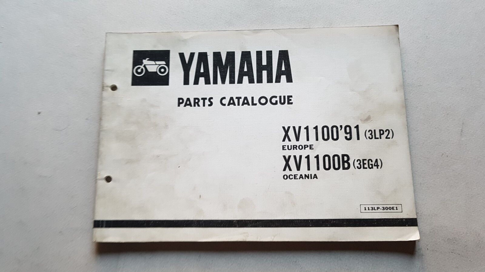 Yamaha XV 1100 1991 catalogo ricambi originale spare parts catalogue