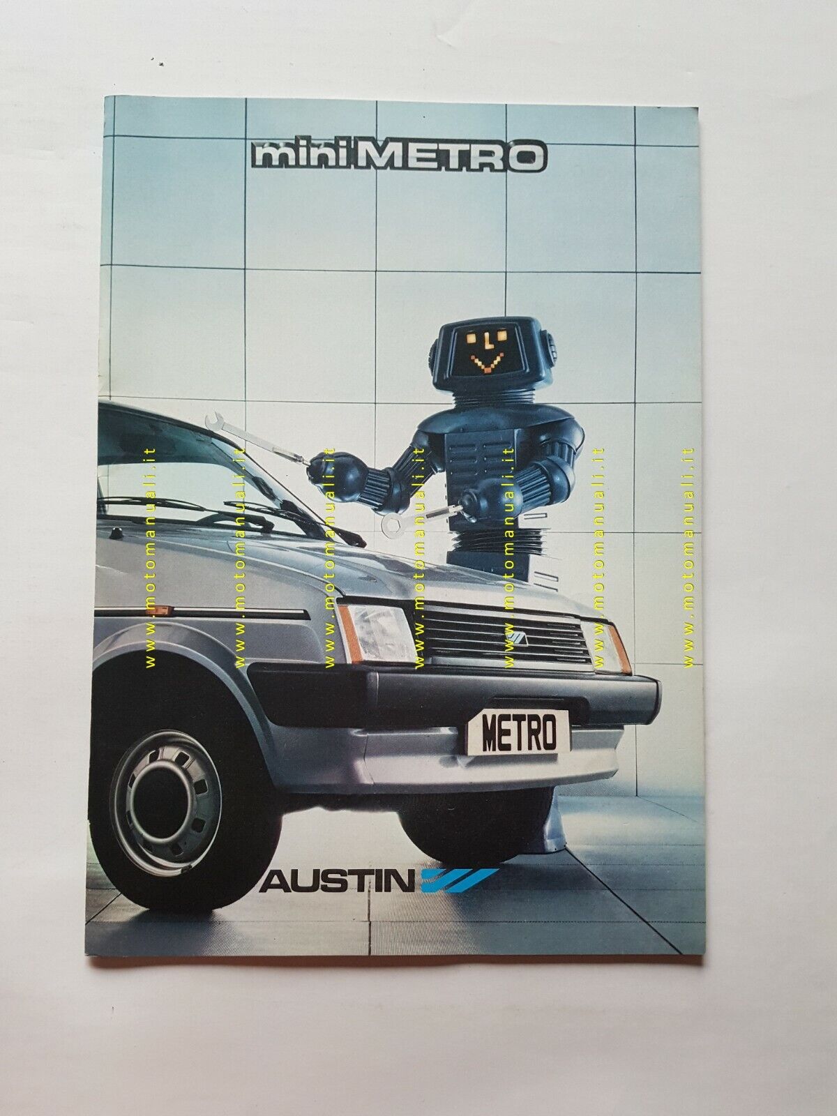 Austin Mini Metro 1981 depliant italiano originale