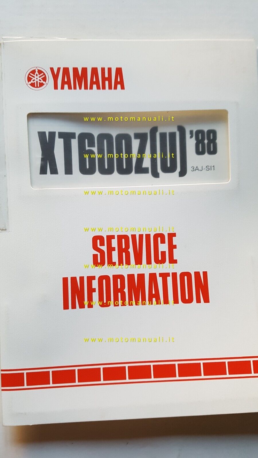 Yamaha XT 600 Z Tenerè 3AJ 1988 Service Information manuale officina italiano