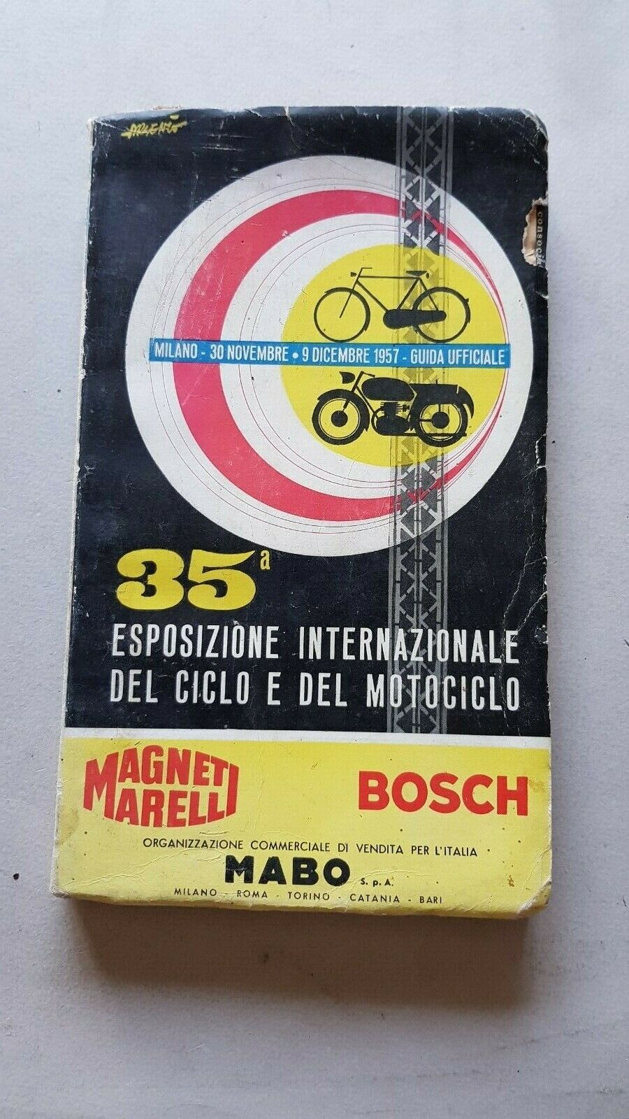 35a Esposizione del Ciclo e Motociclo 1957 Salone Milano - Guida Ufficiale 