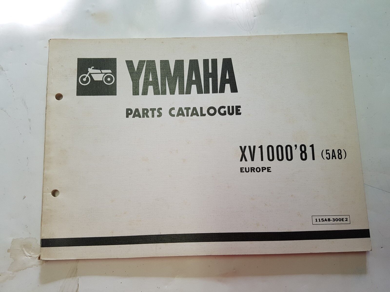 Yamaha XV 1000 1981 catalogo ricambi originale spare parts catalog