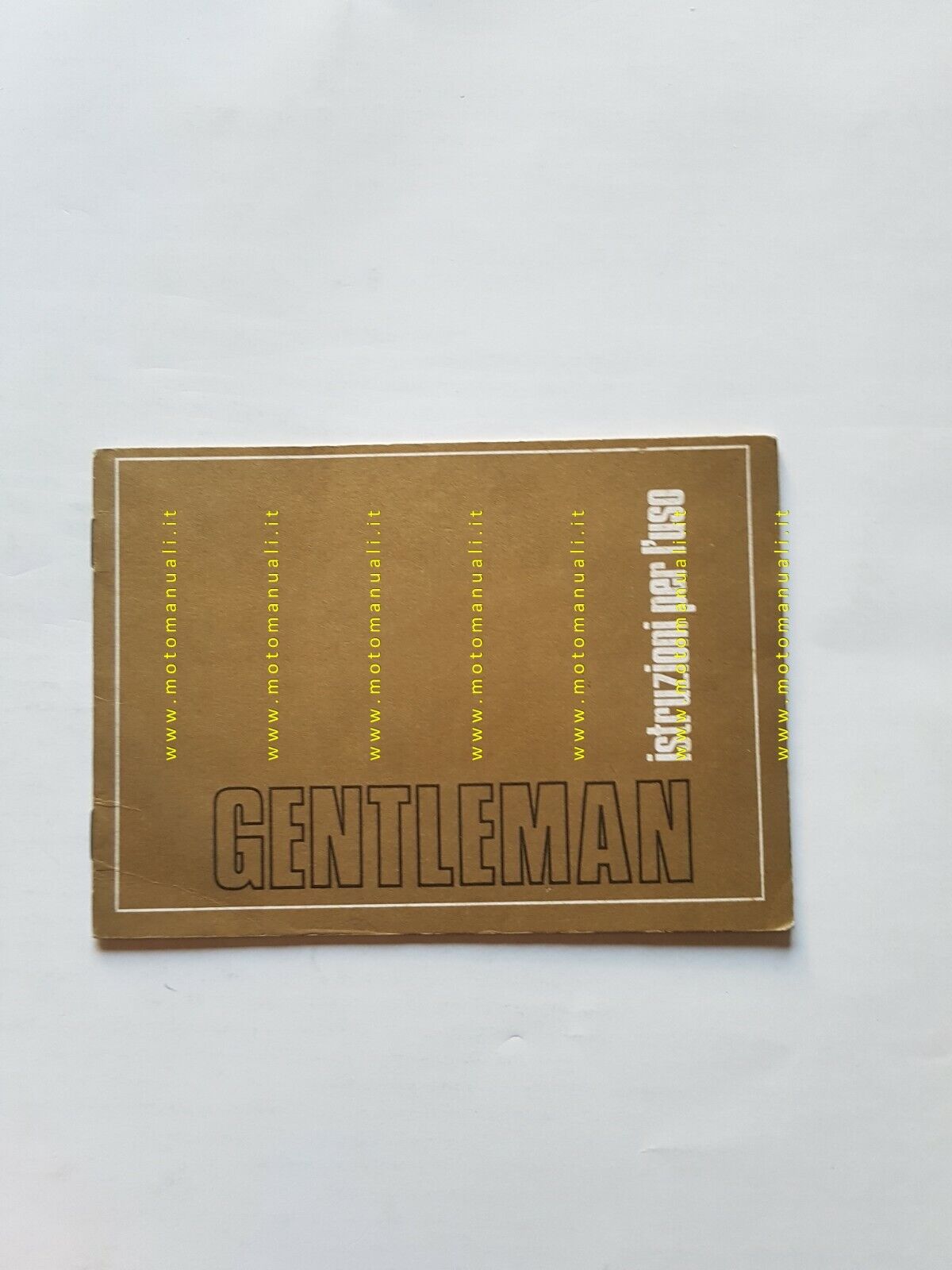Benelli 50 Gentleman 1975 manuale uso libretto originale owner's manual
