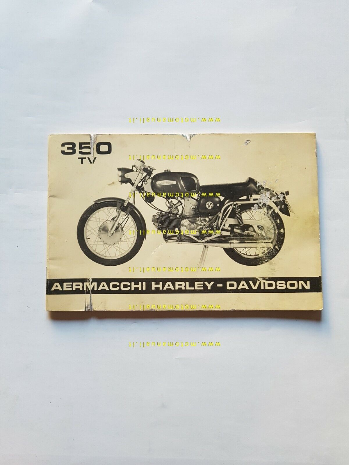 Aermacchi Harley-Davidson TV 350 1971 manuale uso manutenzione originale