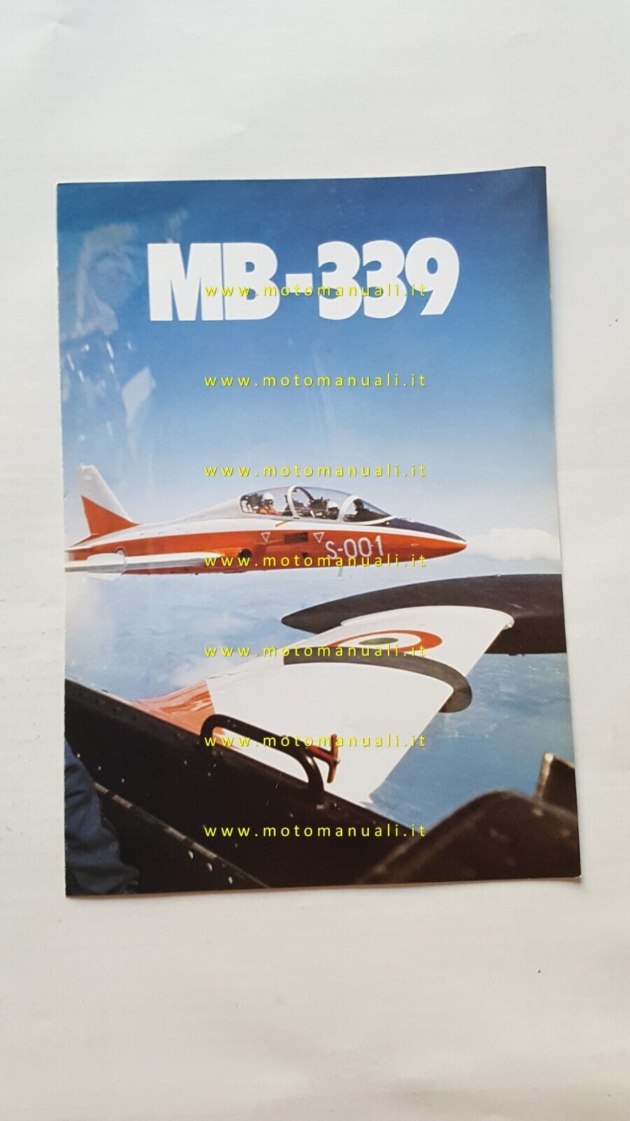 Aermacchi MB-339 depliant originale FRANCESE brochure