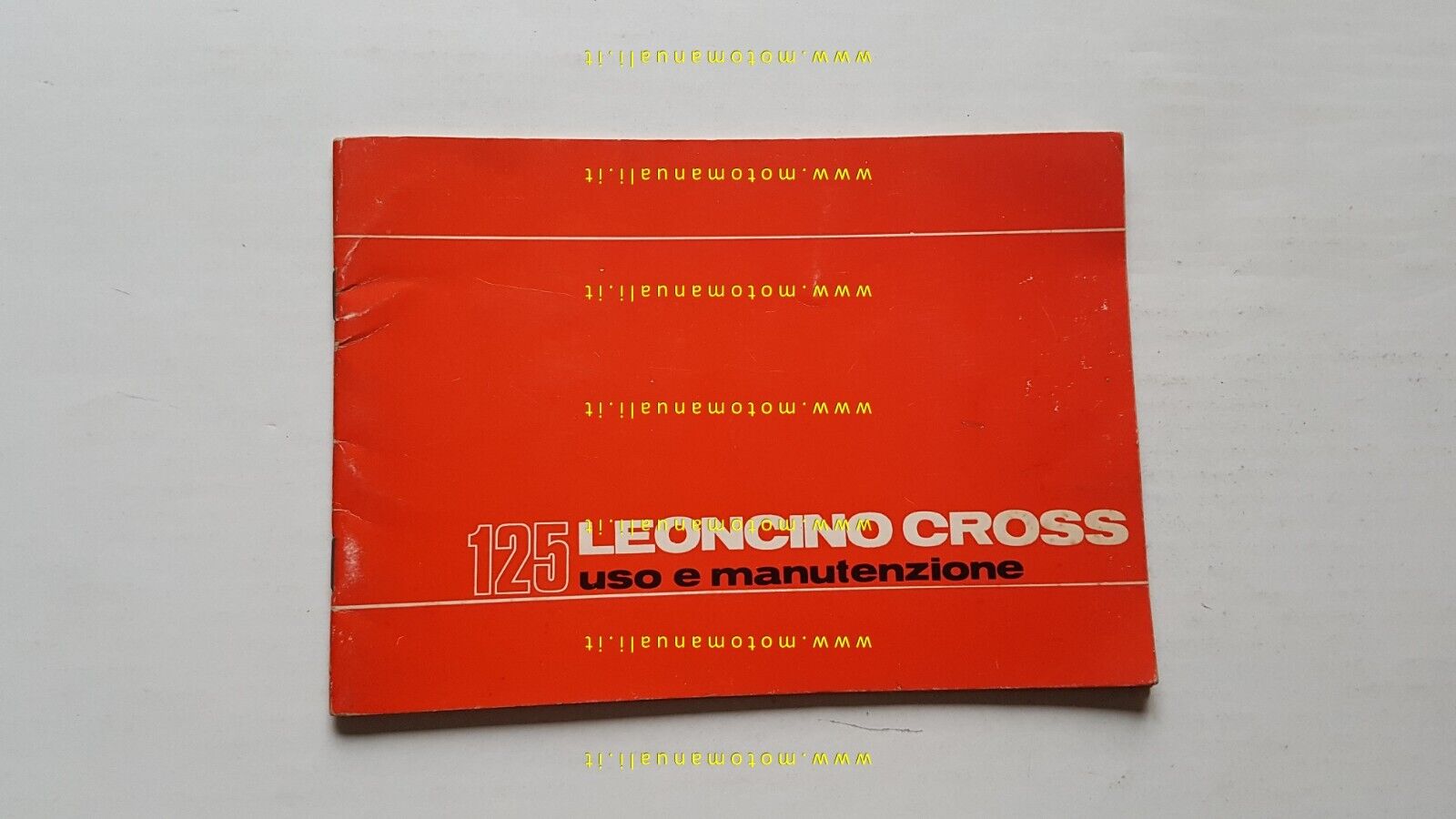 Benelli 125 Leoncino Cross 1971 manuale uso manutenzione libretto originale