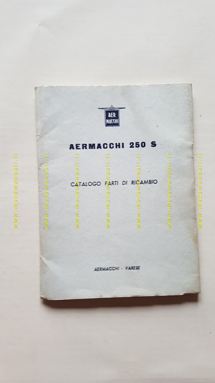 AERMACCHI 250 Ala Verde 1959 catalogo ricambi originale spare parts catalog