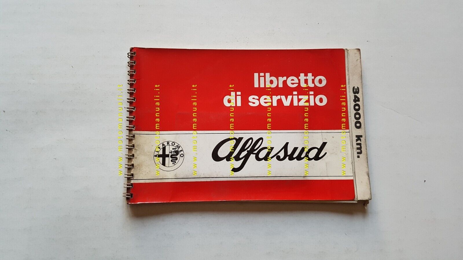 Alfa Romeo Alfasud 1974 libretto garanzia - tagliandi originale usato